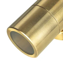 Rostfreie Wandleuchte Messing IP54 GU10 PHILIPOS