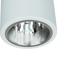 Runde Bauhaus Deckenleuchte Deckenlampe für die Küche in Weiß