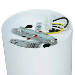 Runde Bauhaus Deckenleuchte Deckenlampe für die Küche in Weiß