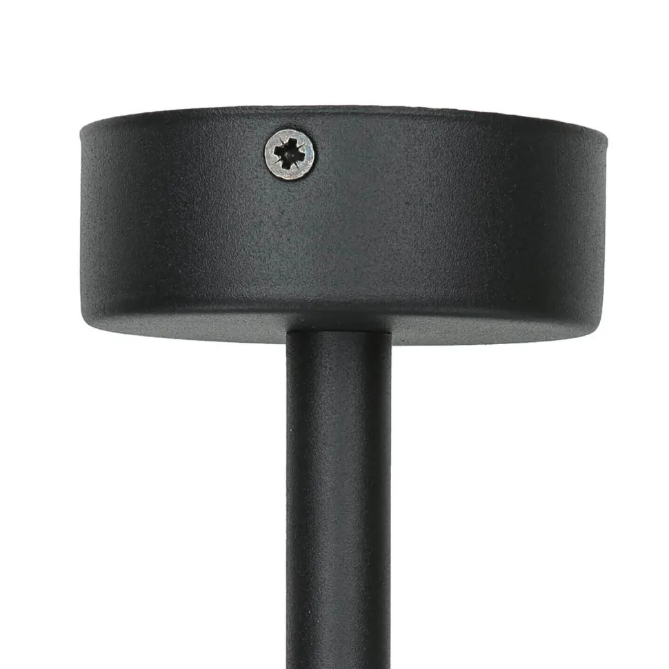 Runde Deckenlampe Stoffschirm in Petrol E27 Ø40 cm