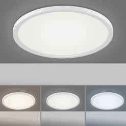 Runde LED Deckenlampe dimmbar Ø40 cm 20 W Fernbedienung