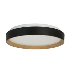 Runde LED Deckenlampe Metall mit Fernbedienung dimmbar