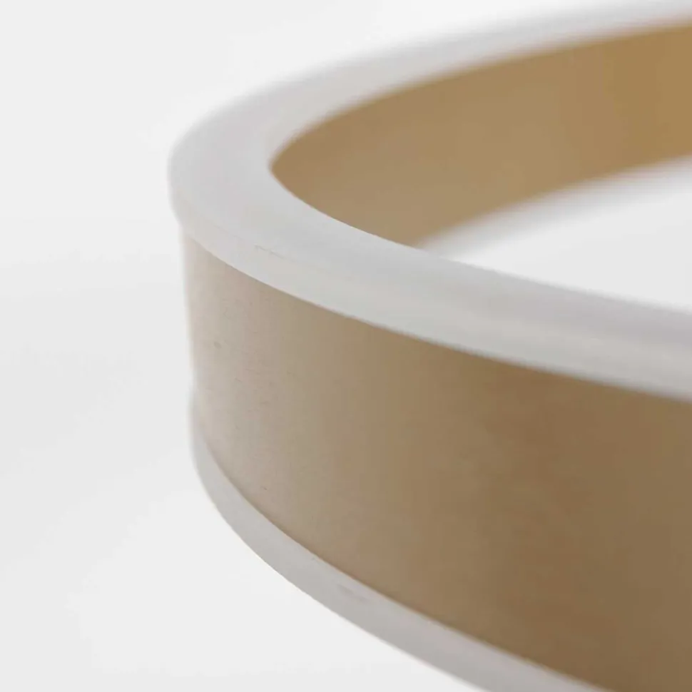 Runde LED Pendelleuchte in Gold B:60 cm 42 W stilvoll