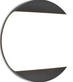 Runde LED Wandleuchte Anthrazit IP54 3000/4000 K Ø26 cm