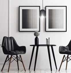 Runde Pendelleuchte Metall Schwarz E27 Ø11 cm Loft