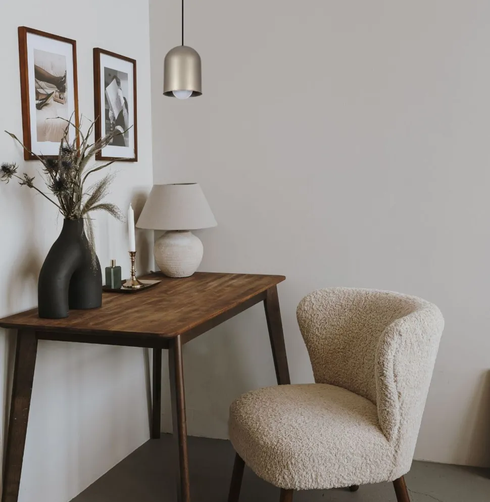 Runde Pendelleuchte Metall Schwarz Gold E27 Ø11 cm Loft