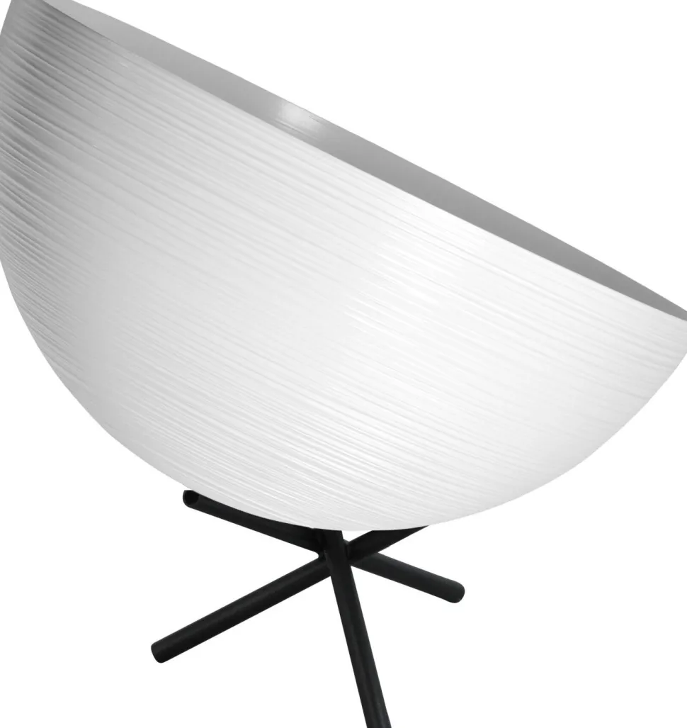 Runde Vintage Tischleuchte CASCO