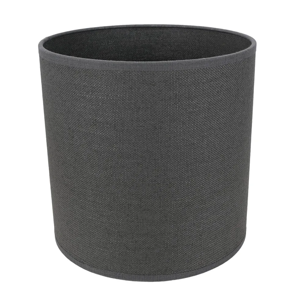 Runder Stoffschirm für Stehlampen Zylinder Ø25,5cm