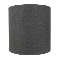 Runder Stoffschirm für Stehlampen Zylinder Ø25,5cm