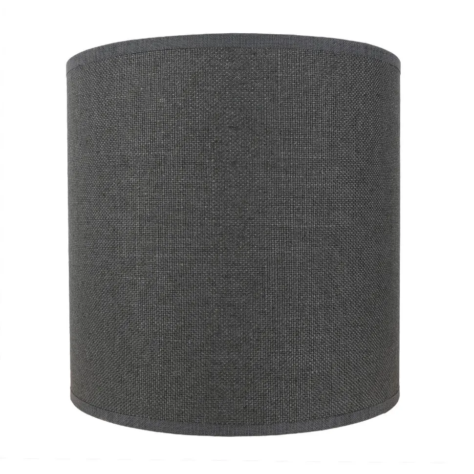 Runder Stoffschirm für Stehlampen Zylinder Ø25,5cm