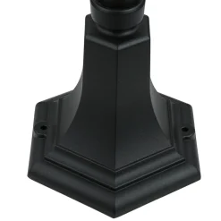 Rustikale Außenleuchte Garten 87cm IP43 wetterfest