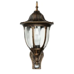 Rustikale Außenleuchte mit Bewegungsmelder MILANO