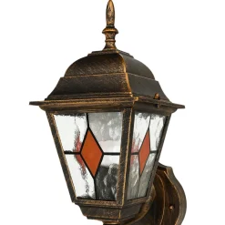 Rustikale Außenwandleuchte SALZBURG 37,5cm hoch E27