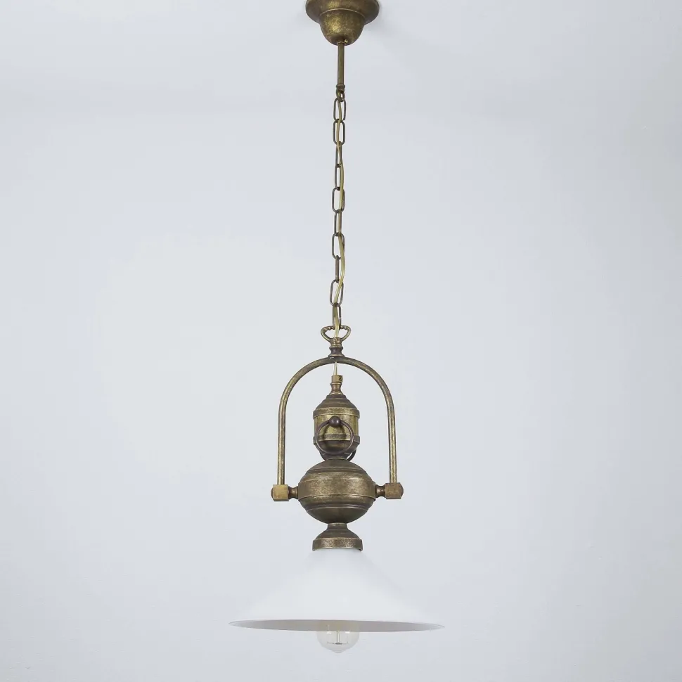 Rustikale Hängeleuchte Pendellampe E27 Fiordo