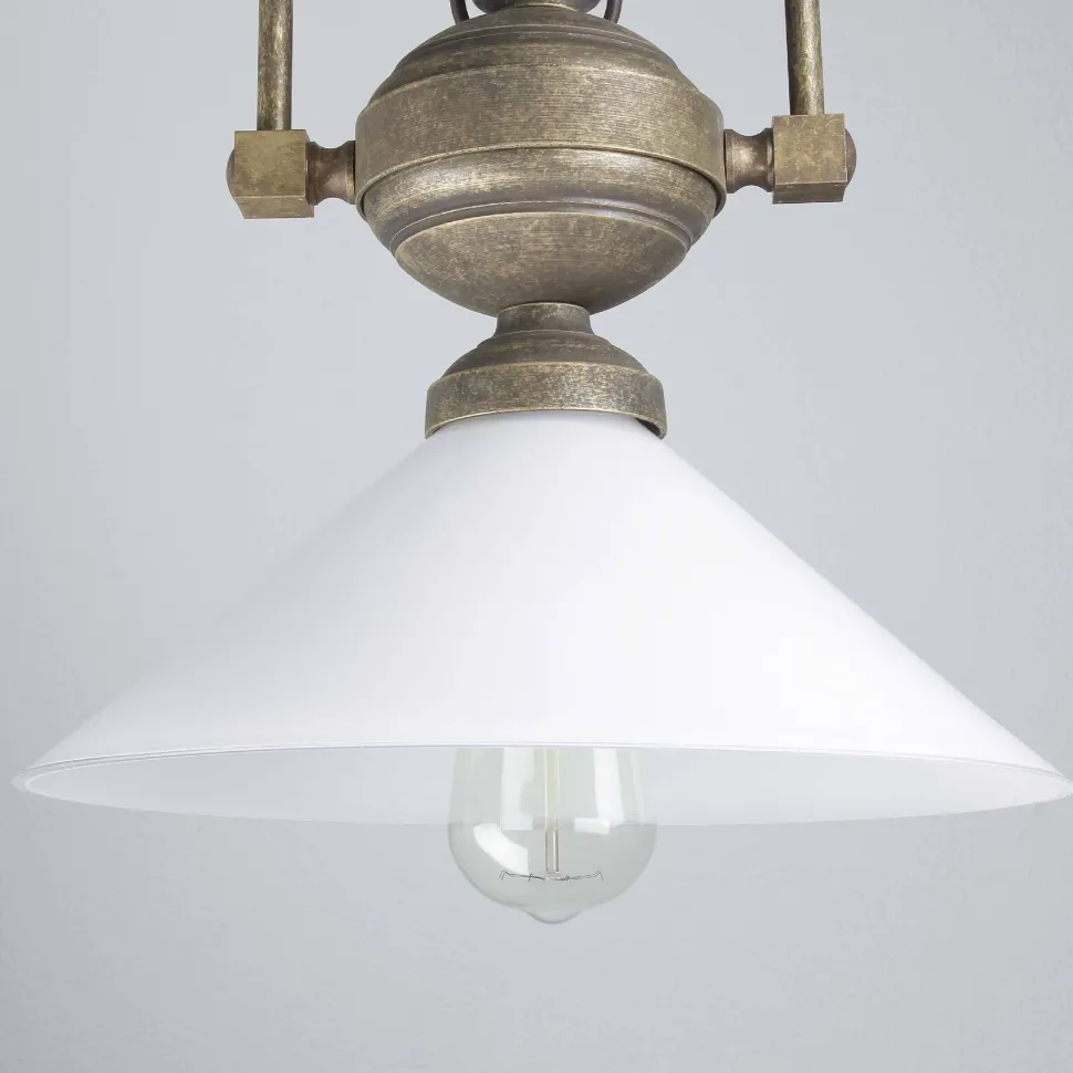 Rustikale Hängeleuchte Pendellampe E27 Fiordo