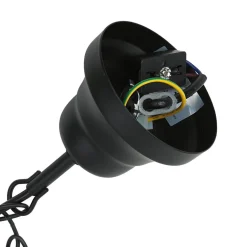 Rustikale runde Hängeleuchte E27 ATHEN