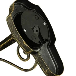 Rustikale Wand Außenleuchte BREST Gold Antik 54cm