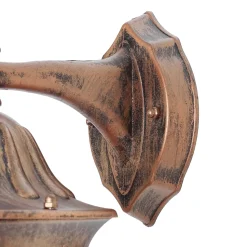 Rustikale Wandleuchte Außen Kupfer Antik MILANO