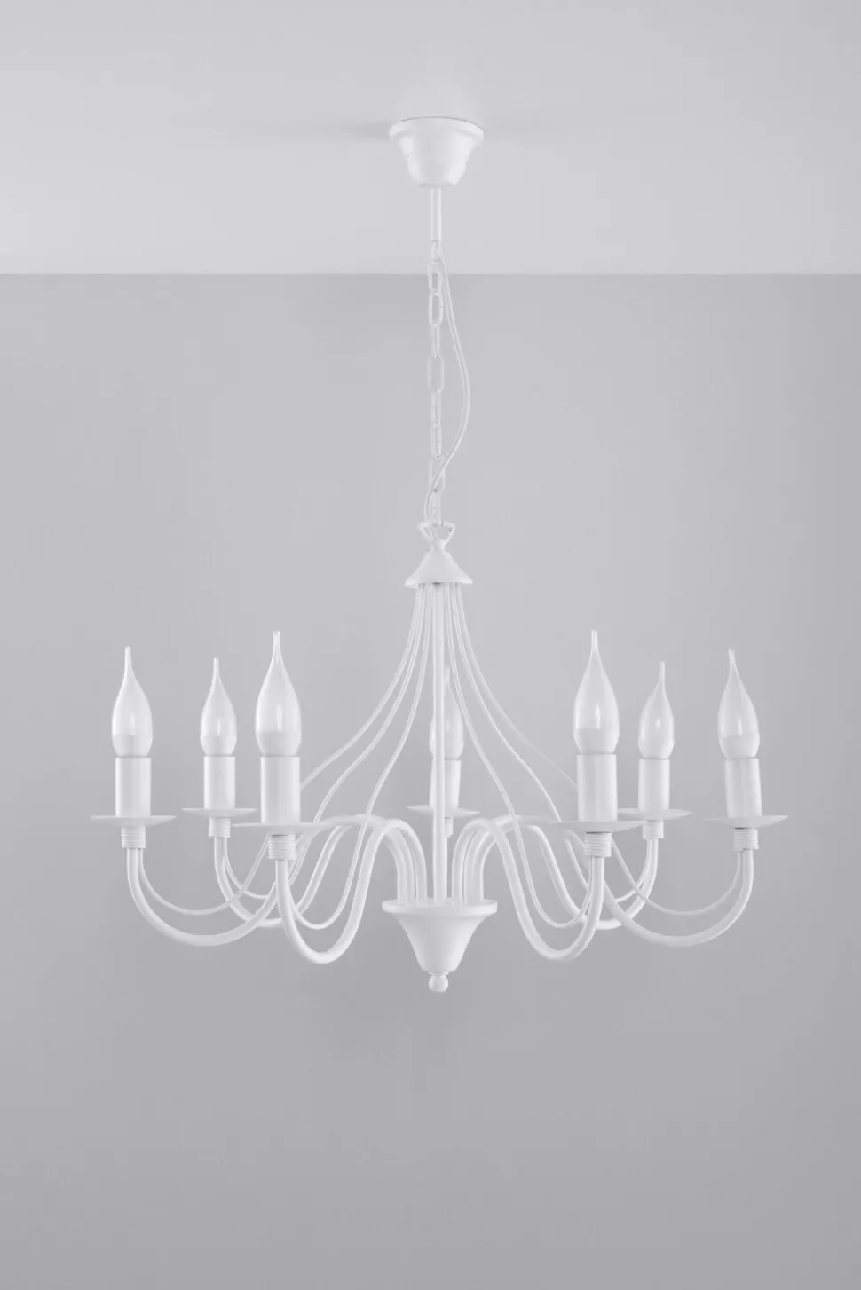 Rustikaler Kronleuchter FIORANO