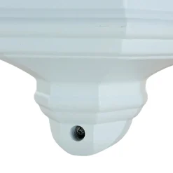 Schiffslampe Außenleuchte Wand Laterne flach weiß