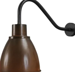 Schlafzimmerleuchte in Rost Braun