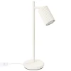 Schreibtischlampe GU10 43 cm hoch in Creme Modern Aluminium