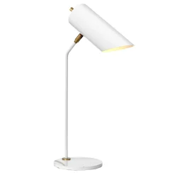 Schreibtischlampe LEYRE Weiß H:58cm Lampe Büro
