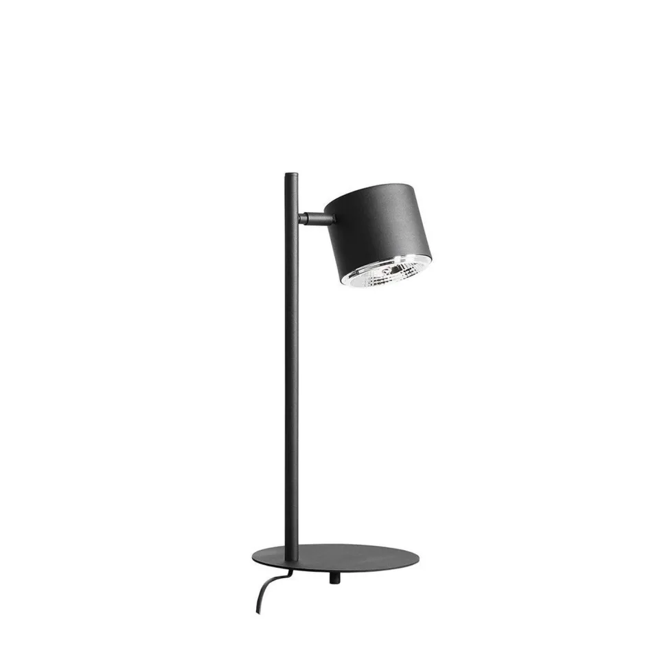 Schreibtischlampe Schwarz GU10 47 cm Metall verstellbar