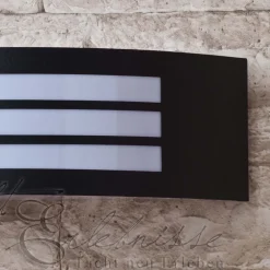 Schwarze Außenwandleuchte IP44 E27 Haus Fassade Außenleuchte