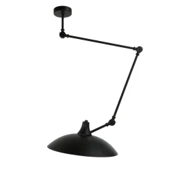 Schwarze Deckenlampe Wohnzimmer Leuchte Decke