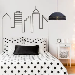 Schwarze Hängelampe blendarm Stoff wohnlich B:45 cm E27