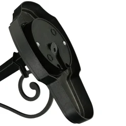 Schwarze Wand Außen Lampe rustikal regenfest BREST