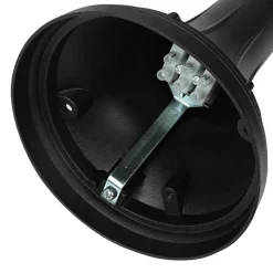 Schwarze Wegeleuchte wetterfest H:109cm LEADWORTH