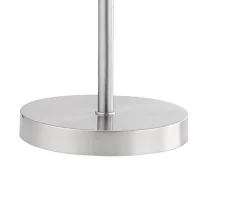 Schwenkbare LED Stehlampe in Stahl 3000 K dimmbar