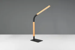 Schwenkbare LED Tischleuchte dimmbar Metall Schwarz 7 W