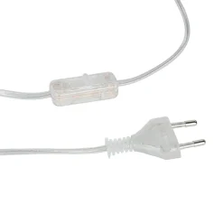 Shabby braune Tischlampe Metall 39cm Jugendstil