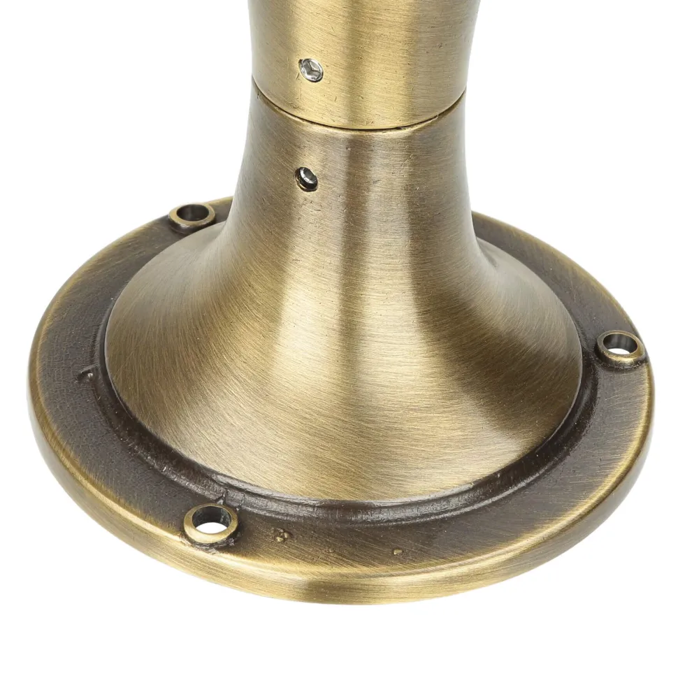 Sockelleuchte außen Messing H:25cm Terrasse Weg