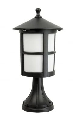 Sockelleuchte Garten Terrasse Schwarz 41cm