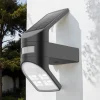 Solarlampe Bewegungsmelder LED 4000 K Garten Haus