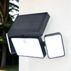 Solarleuchte Bewegungsmelder dimmbar Wand Eingang