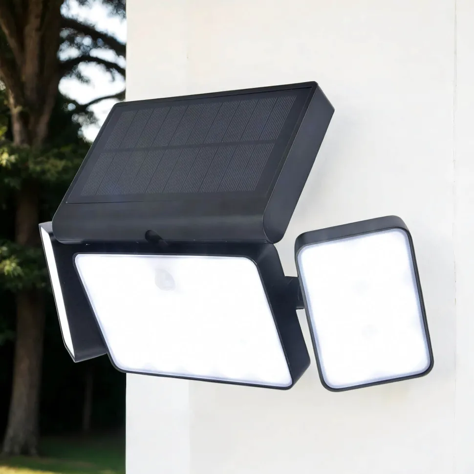 Solarleuchte Bewegungsmelder dimmbar Wand Eingang