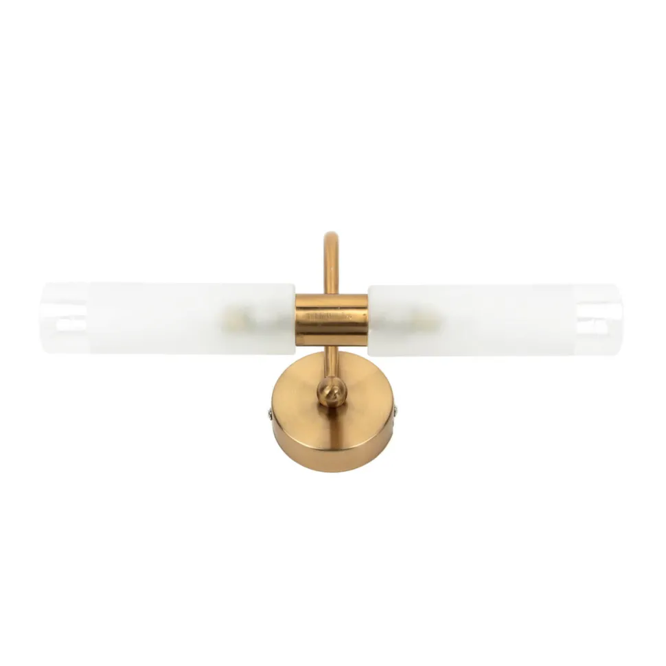 Spiegelleuchte Bad in Messing CONNERS