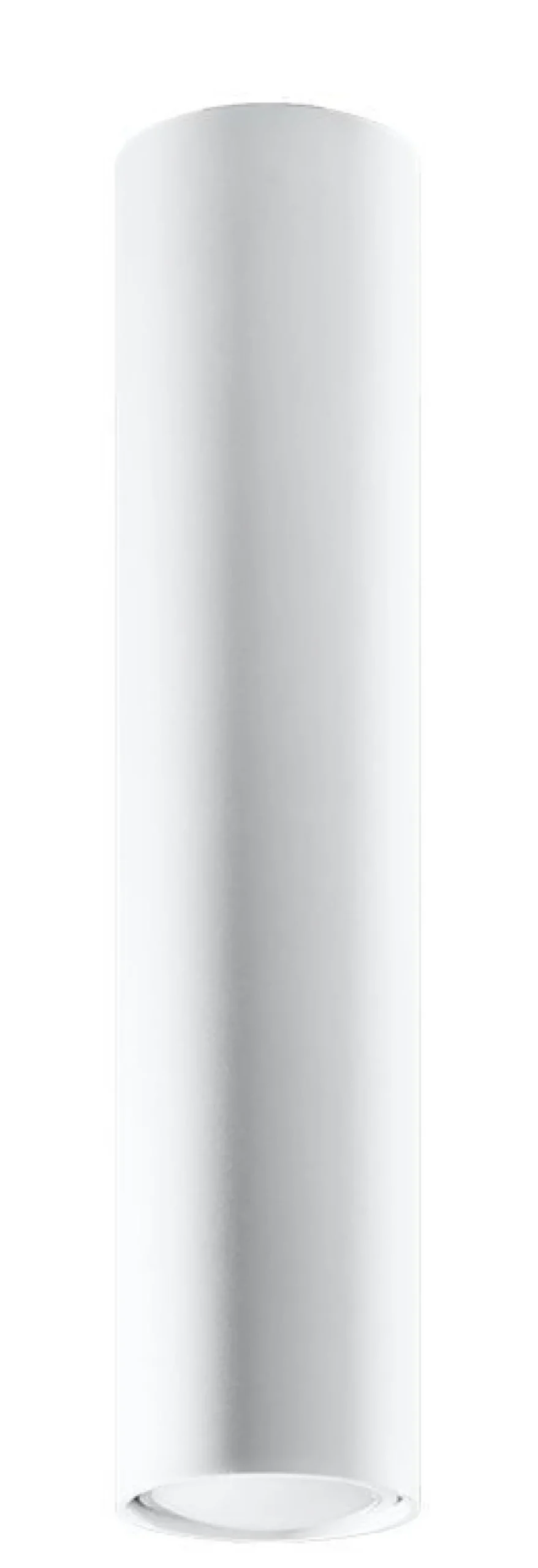 Spot Deckenleuchte Weiß 40 cm hoch Ø 6 cm Metall Modern