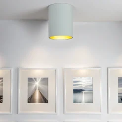 Spot EYE Weiß Gold Treppe Flur Decke Lampe