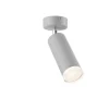 Spot Lampe Beleuchtung Silber Aluminium rund
