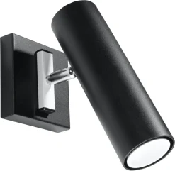 Spot Lampe Schwarz Metall praktisch GU10 verstellbar