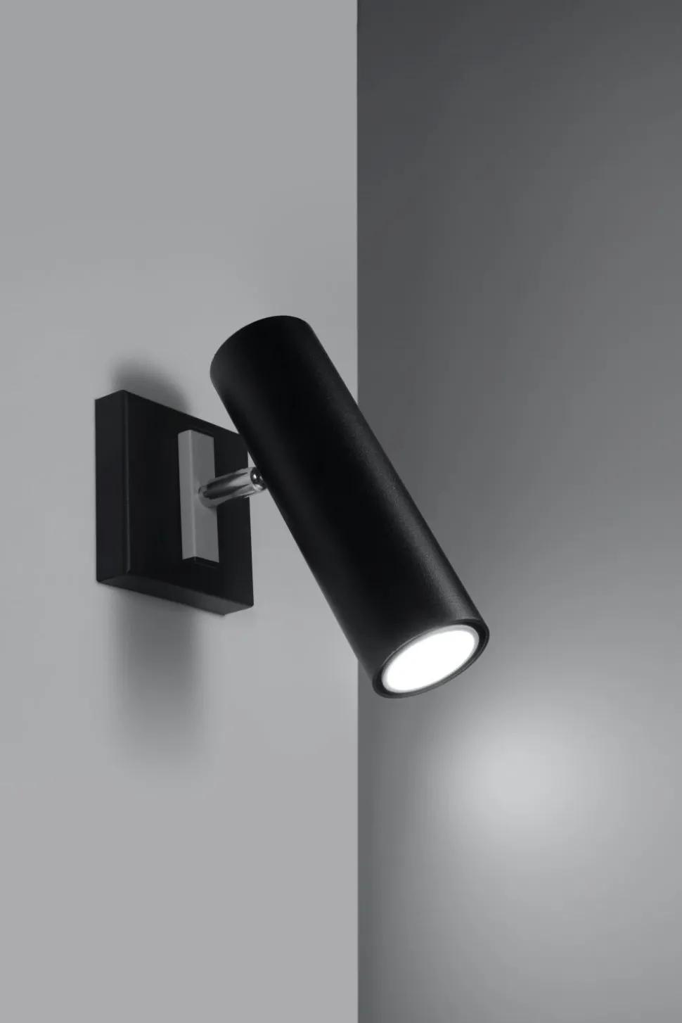 Spot Lampe Schwarz Metall praktisch GU10 verstellbar