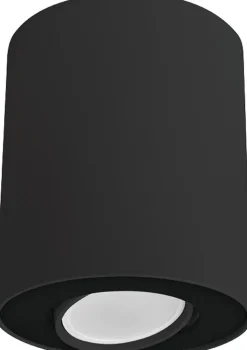 Spot MILENA Schwarz dezente Flur Treppenhaus Lampe