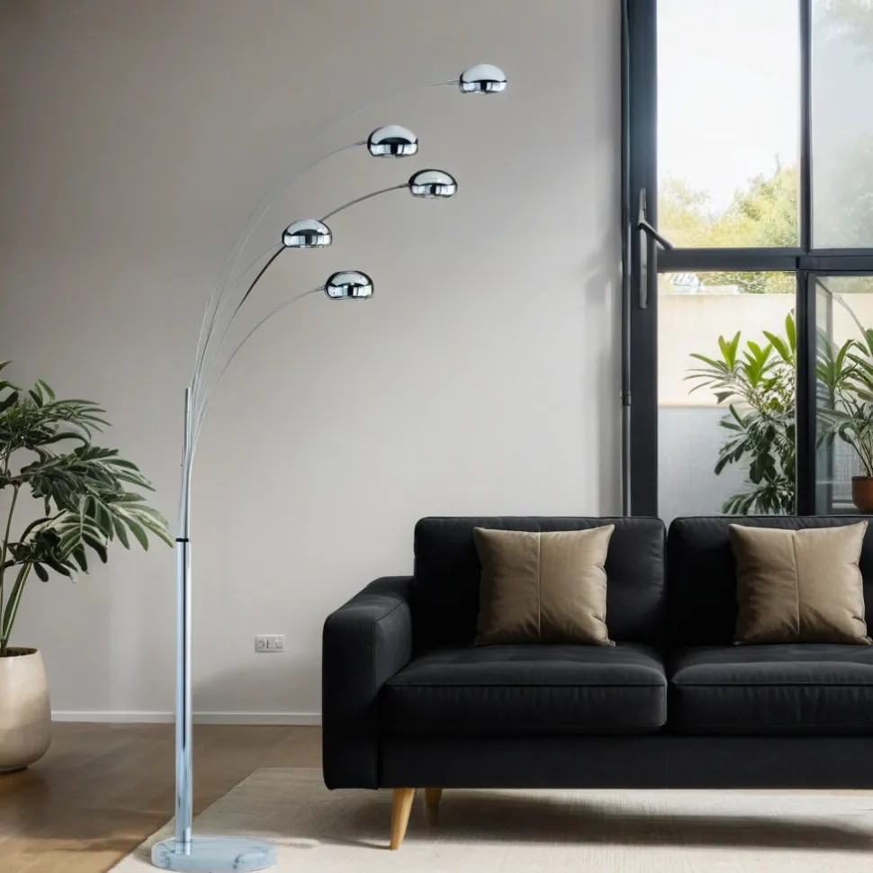 Standleuchte FIVE FINGERS Ø35cm 5-flmg