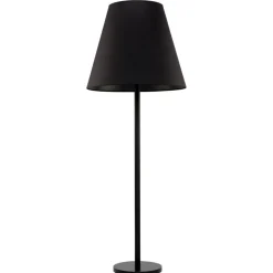 Standleuchte in Schwarz 3-flmg